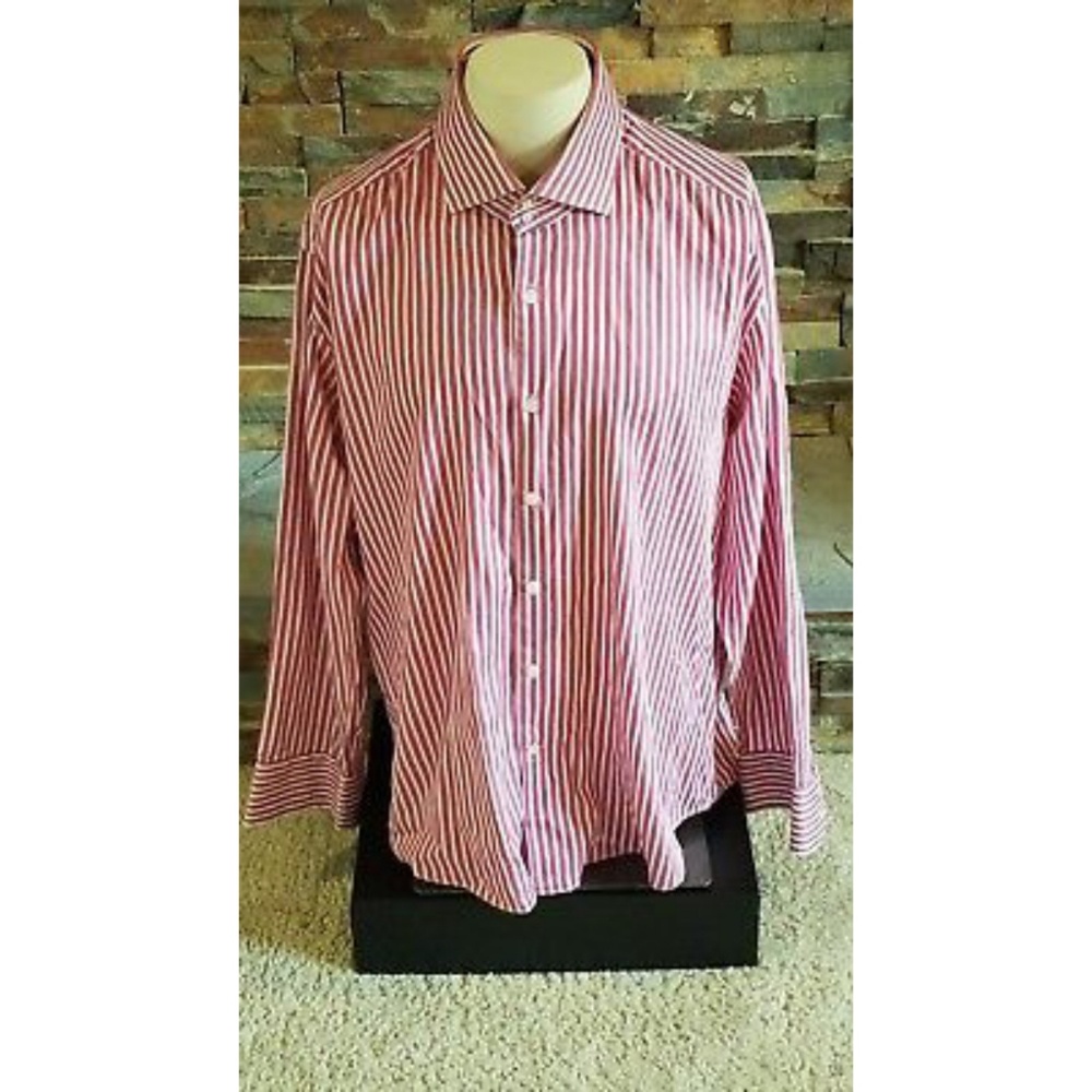 Hawes & Curtis L/S Slim Fit Button Down Shirt XXL